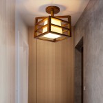 Khyler Scandinavian Carbonized Steel Round Waterproof Ceiling Light