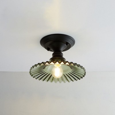 Zorath Small Black Metal Textured Glass Ceiling Light Zorath Small Black Metal Textured Glass Ceiling Light
