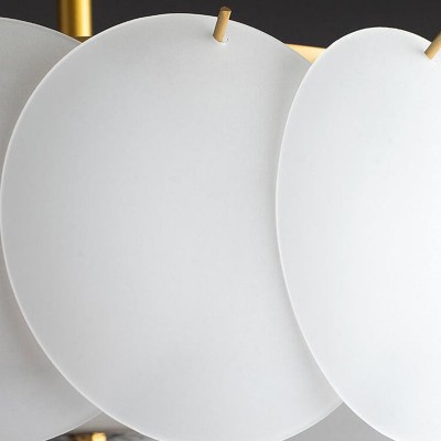 Velmar French Glod Round Frosted Glass Ceiling Light Velmar French Glod Round Frosted Glass Ceiling Light