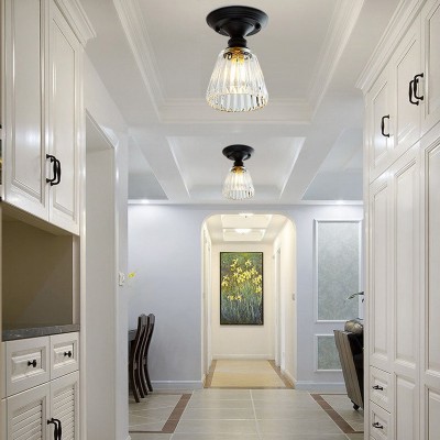 Zorath Small Black Metal Textured Glass Ceiling Light Zorath Small Black Metal Textured Glass Ceiling Light