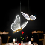 Luce Romantic Creative Butterfly Chandelier