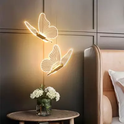 Luce Romantic Creative Butterfly Chandelier Luce Romantic Creative Butterfly Chandelier