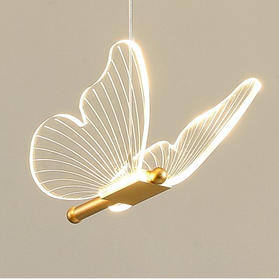 Luce Romantic Creative Butterfly Chandelier