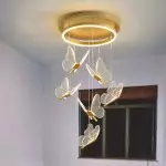 Luce Romantic Creative Butterfly Chandelier