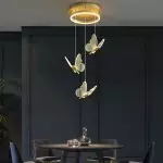 Luce Romantic Creative Butterfly Chandelier