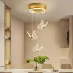 Luce Romantic Creative Butterfly Chandelier