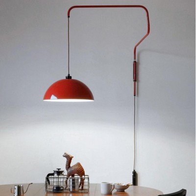 Thalys Minimalist Adjustable Swing Long Arm Dome Sconce Thalys Minimalist Adjustable Swing Long Arm Dome Sconce