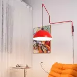 Thalys Minimalist Adjustable Swing Long Arm Dome Sconce