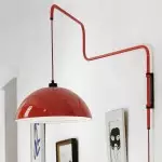 Thalys Minimalist Adjustable Swing Long Arm Dome Sconce