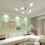 Xandros White Metal Champignon Chandelier