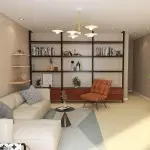 Xandros White Metal Champignon Chandelier