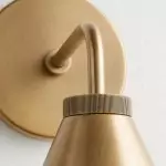 Kaelen Retro Cooper Cone Sconce Light Kaelen Retro Cooper Cone Sconce Light