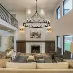 Raeth Farmhouse 24 Lights Wagon Wheel Candle Style Chandelier