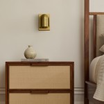 Lyros Retro Small Dome Style Pivoting Bedside Sconce