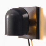 Lyros Retro Small Dome Style Pivoting Bedside Sconce