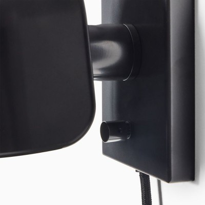 Lyros Retro Small Dome Style Pivoting Bedside Sconce Lyros Retro Small Dome Style Pivoting Bedside Sconce