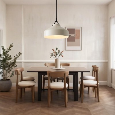 Drilon Nordic Minimalist Morandi Matte Metal Pendant Light Drilon Nordic Minimalist Morandi Matte Metal Pendant Light
