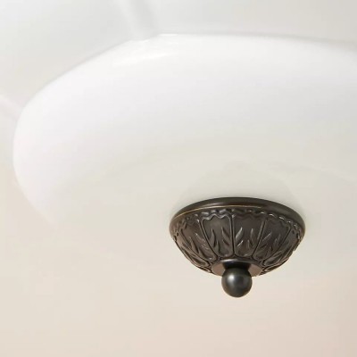 Cyrilith Vintage Milk Glass Oiled Brass Eloise Pendant light Cyrilith Vintage Milk Glass Oiled Brass Eloise Pendant light