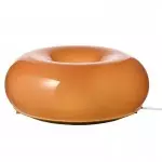 Ozona Bright Orange Donut Wall Lamp