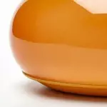 Ozona Bright Orange Donut Wall Lamp