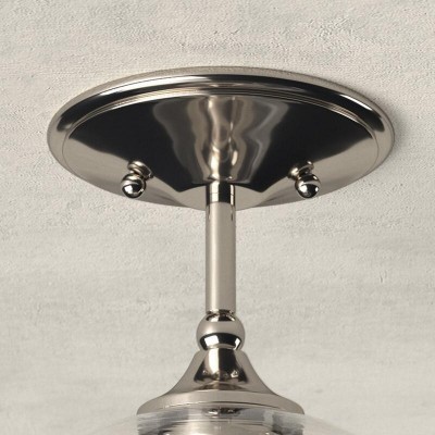 Thyran Farmhouse Small Globe Clear Glass Flush Mount Ceiling Light Thyran Farmhouse Small Globe Clear Glass Flush Mount Ceiling Light