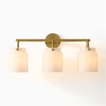 Qorven Minimalist Long Pole Globe Brass Plug In Wall Sconce Qorven Minimalist Long Pole Globe Brass Plug In Wall Sconce