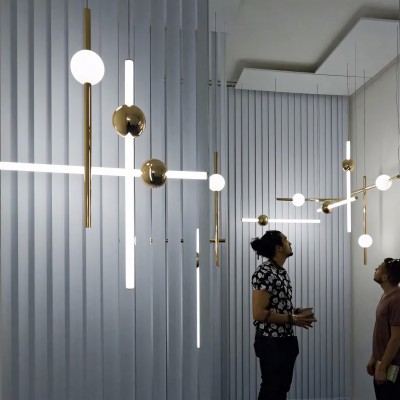 Orion Nordic LED Tube Pendant Light Orion Nordic LED Tube Pendant Light