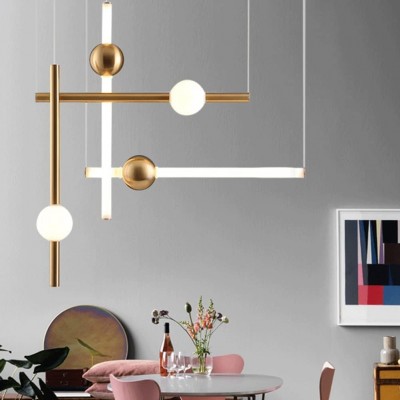 Orion Nordic LED Tube Pendant Light Orion Nordic LED Tube Pendant Light