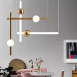 Orion Nordic LED Tube Pendant Light