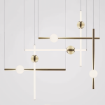 Orion Nordic LED Tube Pendant Light