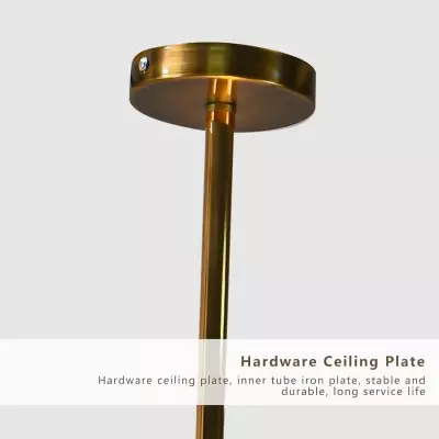 Caden Modern Nordic Ostrich Feather Chandelier