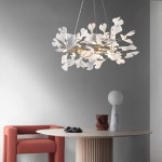 Talia Post Modern Petal Chandelier