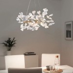 Talia Post Modern Petal Chandelier
