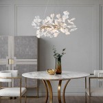 Talia Post Modern Petal Chandelier