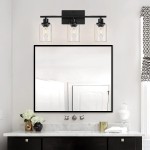 Lynor Classic Farmhouse Clear Glass Triple Sconce Lynor Classic Farmhouse Clear Glass Triple Sconce