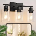Lynor Classic Farmhouse Clear Glass Triple Sconce Lynor Classic Farmhouse Clear Glass Triple Sconce