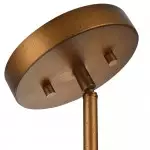 Zanthe 4 Light Vintage Industrial Iron Drum Chandelier