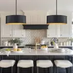 Zanthe 4 Light Vintage Industrial Iron Drum Chandelier