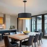 Zanthe 4 Light Vintage Industrial Iron Drum Chandelier