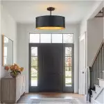 Zanthe 4 Light Vintage Industrial Iron Drum Chandelier