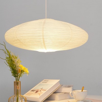 Gino Japanese Rice Paper Lantern Akari 15A Pendant Light Gino Japanese Rice Paper Lantern Akari 15A Pendant Light