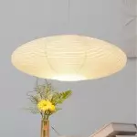 Gino Japanese Rice Paper Lantern Akari 15A Pendant Light Gino Japanese Rice Paper Lantern Akari 15A Pendant Light