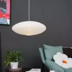 Gino Japanese Rice Paper Lantern Akari 15A Pendant Light Gino Japanese Rice Paper Lantern Akari 15A Pendant Light