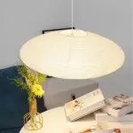 Gino Japanese Rice Paper Lantern Akari 15A Pendant Light Gino Japanese Rice Paper Lantern Akari 15A Pendant Light