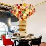 Gideon Slice Agate Tower Chandelier