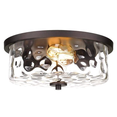 Blythar Metal Water Ripple Glass Ceiling Light Blythar Metal Water Ripple Glass Ceiling Light
