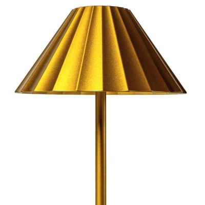 Heley Exquisite Brass Color Rechargeable Dimmable Cordless Table Lamp Heley Exquisite Brass Color Rechargeable Dimmable Cordless Table Lamp