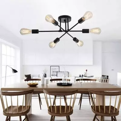 Liam Nordic Semi Flush Mount Ceiling Light Liam Nordic Semi Flush Mount Ceiling Light