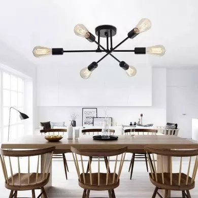 Liam Nordic Semi Flush Mount Ceiling Light Liam Nordic Semi Flush Mount Ceiling Light