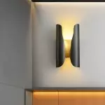 Thoven Modern H-Shaped Metal Wall Sconce